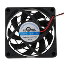 Computer Case Fan USB Radiator Cooling Heatsink with 2 Fans 7cm for Router