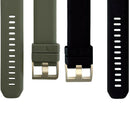 2 Pack 20mm Silicone Watch Band Quick Release Strap Replacement