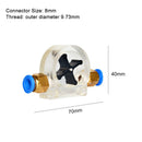Water Cooling Flow Indicator Spindle Motor Engraving Machine Computer Observer