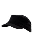 5X(Black Army Hat Baseball Cap Military Cotton Urban Hat Mens / Ladies V5T4)