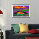 5D DIY Full Drill Diamond Painting Fantasy Flowers Sea Cross Stitch Mosaic