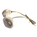 2Pcs Smoke LED Turn Signal Indicators Light Blinker For Motorcycle 10mm mo- 3C