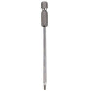 100mm Length 1/4 inch Hex Shank T9 Magnetic Torx Security Screwdriver Bits