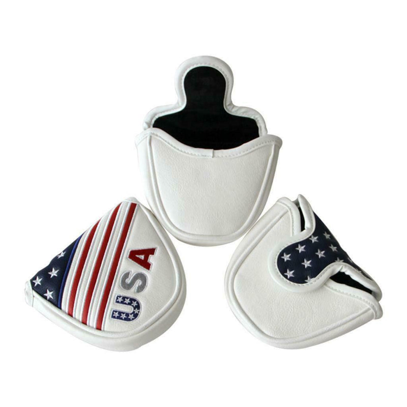 Golf Putter Headcover Standard PU Club Head Cover For Mallet Center Putter