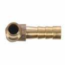 2pcs Air Fuel Water 3-Way Brass Tee T Fitting Hose Barb Connector