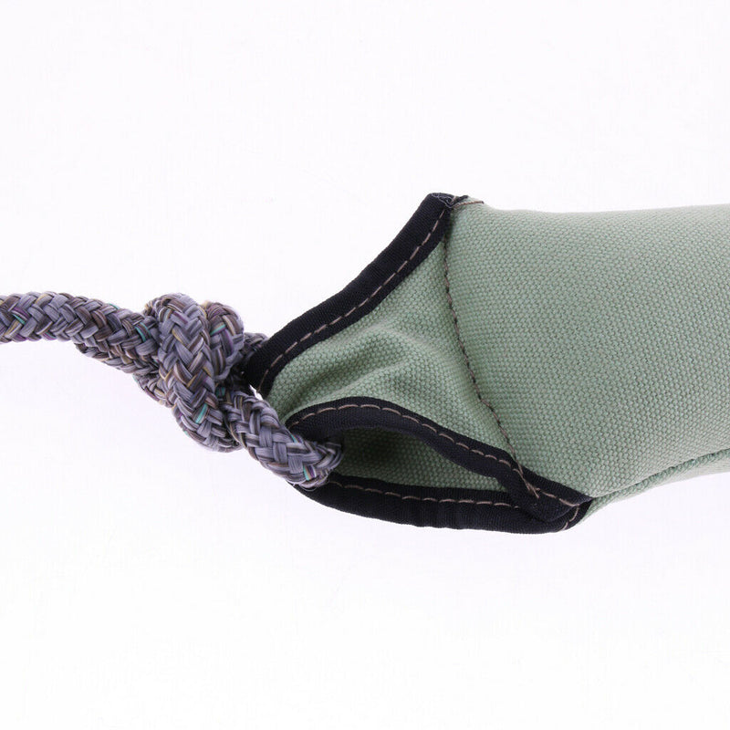 Durable Cloth Dog Training Stick Toys with Rope for Gnawing and Interaction