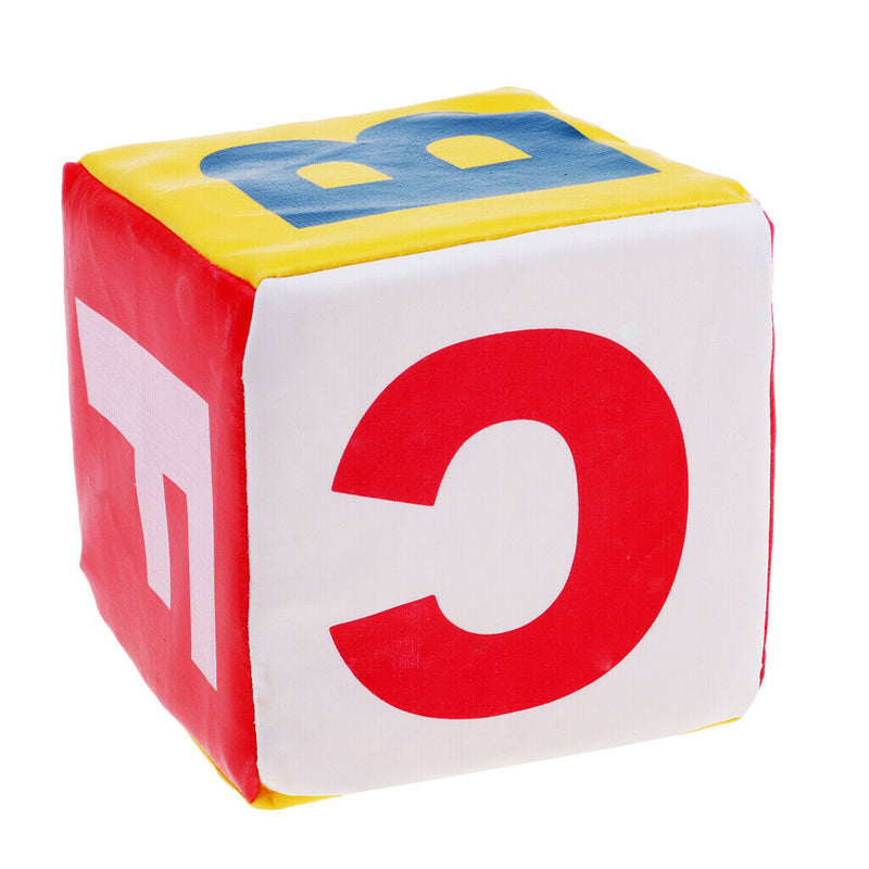 Sponge Dice Foam Dot Dice Children Playing Dice for Math Count Teaching A-F