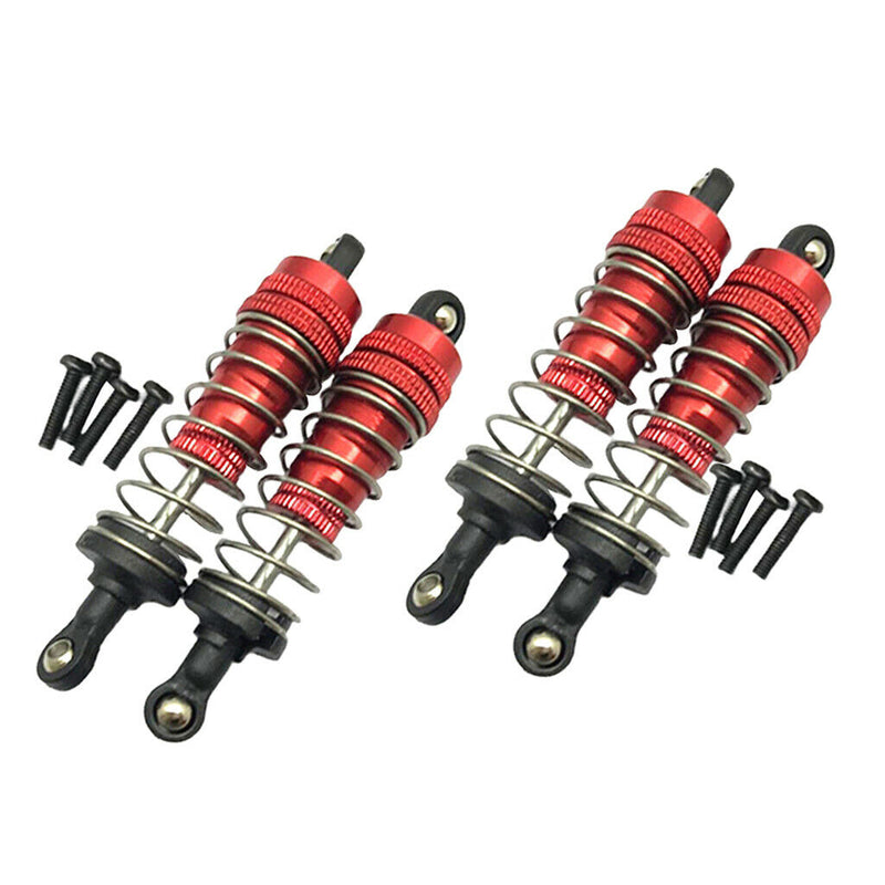 4x Metal Shock Absorber Damper for WLTOYS 144001 1/14 RC Crawler DIY Accs