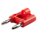 10pack Dual Banana Plug Speaker Connectors Screw Type Black+Red Y3G6