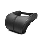 Universal Black PU Leather Car Seat Headrest Cotton Neck Cushion Pillow X5T6