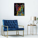Colorful Cat DIY Oil Painting By Number Acrylic Paint On Canvas Home Decor A