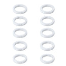 Pack of 10pcs Bike Chainwheel Screw Chainring Washer Gasket Bicycle Dual to