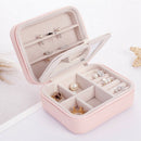New L Women's Mini Stud Earrings Ring Jewelry Box Useful Makeup Organizer W