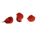 3 x Cute Foam Small Birds Statue Garden Sculpture Christmas Tree Ornament