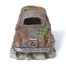 Fish Tank Landscaping Aquarium Ornaments Retro Imitation Old Car Moss Decoration