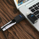 2pcs 3 Port Mini USB 3.0 Hub High Speed Hub Splitter Box For Computer Lapt XRV