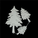 3pcs Christmas Trees Metal Cutting Dies For DIY Scrapbooking Album Paper Card  Z