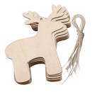 Home Decor Christmas Tree Plaque Presents Treetop Decor Ornament Deer