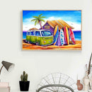 5D DIY Full Drill Diamond Painting Cartoon Trip Cross Stitch Embroidery Kit