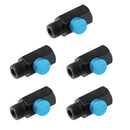 5 Pcs Adjustable Steel Air Regulator Control Air Pressure Valve Tool - 1/4inch