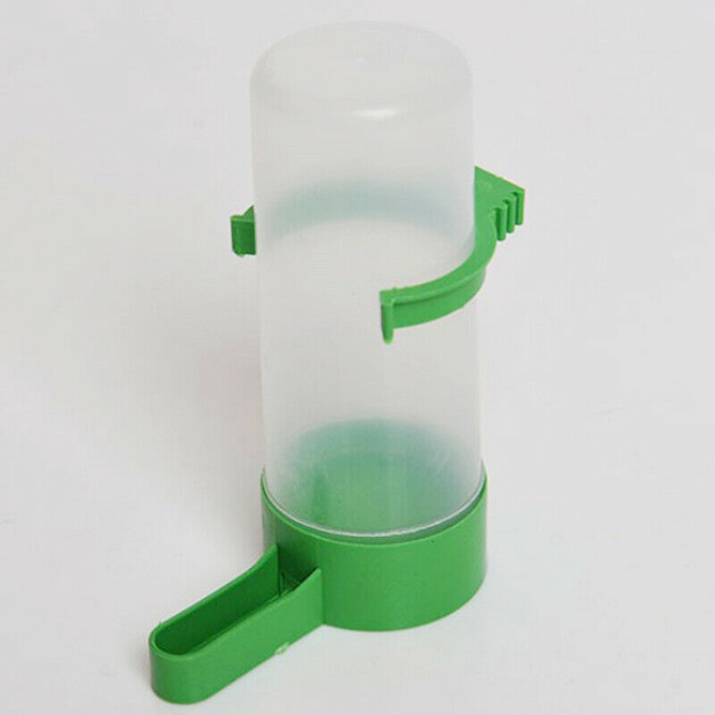 Bird Pet Drinker Feeder Food Waterer Clip for Aviary Cage Budgie Lovebird  DXM