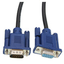 1.5m VGA SVGA plug to socket Extension Cable connection cable PC TV monitor P7R1