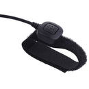 Interphone Throat Mic Two-way Radio With Winding Finger PTT K-head For BAOFENG