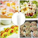 5x250ML Plastic Squeeze Bottle Condiment Dispenser J0A5 Sauce Mustard G0N1