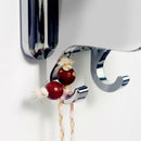 Universal Adjustable Shower Head Stand Strong Suction Cup with Two Hooks Ba