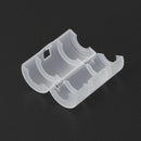 4pcs Durable Battery adapter box AA to C Size Cell Converter