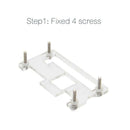 Acrylic Case+Raspberry Pi Zero W USB-A Addon Badusb Board for Raspberry Pi