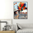 5D DIY Full Drill Diamond Painting Balloon Lovers Cross Stitch Embroidery