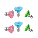 Quick-Connect Nozzle Kit For Gas Power Pressure Washers 4000 Psi Rating Wit S9B6