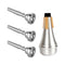 4pcs Professional 3/5/7C Trumpet Replacement Mouthpiece Mute Silencer Set A#S