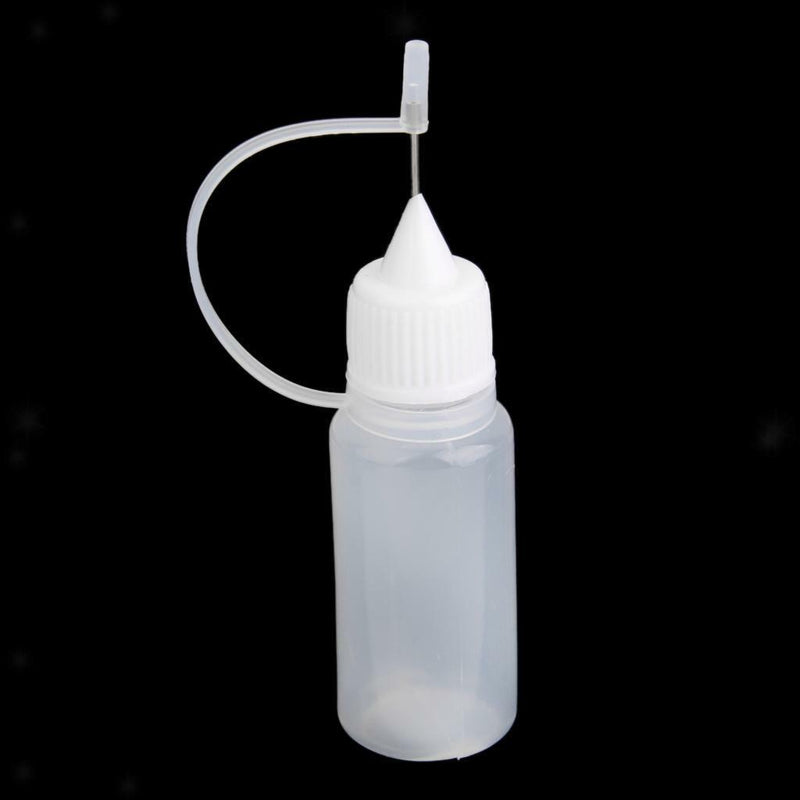 10pcs 10ml Needle Tip Empty Plastic Squeezable Dropper Bottle Liquid Storage