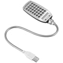 black New USB-28 LED lamp flexible for PC laptop portable D8U2