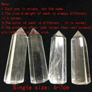 Creative Quartz Crystal Point 60-70mm Natural Wand Healing Specimen Stone R U1X8