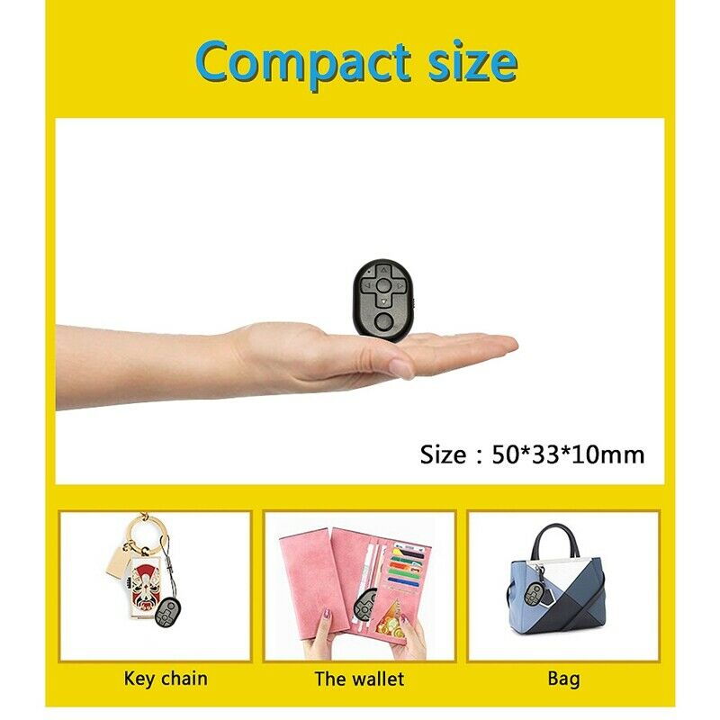 New Wireless Bluetooth Remote Control Button Stick Selfie Shutter Self-Time O5L1