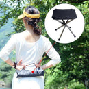Folding Telescopic Stool Compact Portable Fishing Chair Slacker Tripod Camp