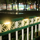 4pcs Solar Wall Light Outdoor Waterproof Patio Stair Garden Yard Fence Lamp A