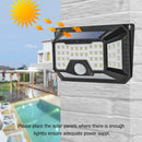66LED Solar Motion Sensor Wall Light 3 Modes Waterproof Yard Security Lamp A