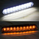2PC 30 LED CarS Fog Daytime Running Bulb DRL Daylight Lamp with Turn Lig DCT