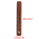 Wood Incense Burner Holder Wooden Ash Catcher For Sticks Home Decoration Rac Hn