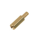 50 Pcs M3 Male x M3 Female 11mm Length Brass Screw Thread PCB Stand-off Spa C7Y3