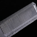 Clear Plastic Anti-static Barber Hairdressing Clipper Comb, Flat Top Fine