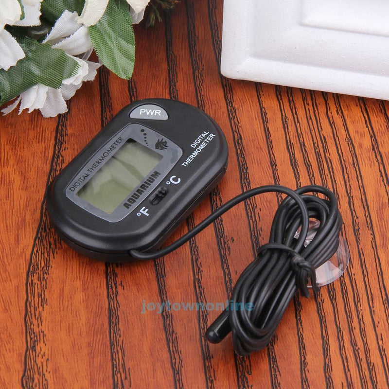 Digital LCD Fish Aquarium Water Tank Temperature Thermometer w/ 1M Sensor Cable