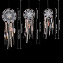 Pink Macrame Dream Catchers Wall Hanging Kids Girls Room Wall Decor 3 Pcs TaV5S7