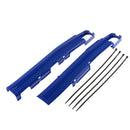 Polisport Swingarm Panel Protectors Kit For KLX250 2008-18 Motorcycle Blue