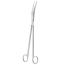 Set of 2, Stainless Steel Curved Forceps 27cm Tweezer & 25cm Scissor Aquarium