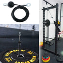 2x Strong LAT Pulldown Cable Steel Wire Rope 2mx6mm Pulley Cables Machine Parts
